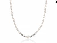 Necklace Miluna Woman COLLANE PERLE BOULE E FANTASIA in Pearls Perla PCL3080V - PCL3080V